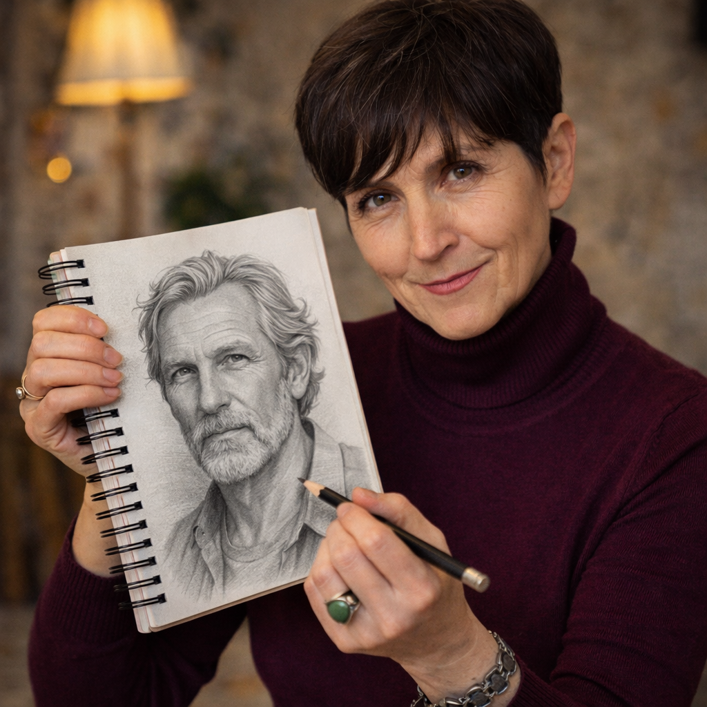 Portret przyszłego męża wraz z opisem