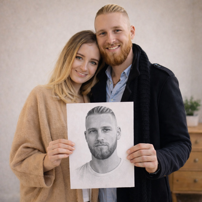 Portret przyszłego męża wraz z opisem